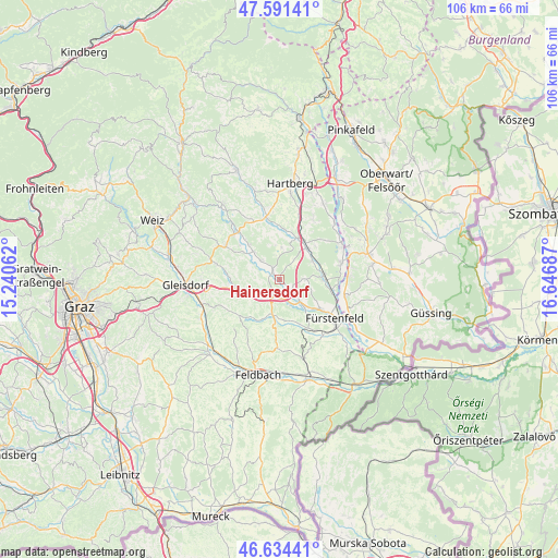 Hainersdorf on map