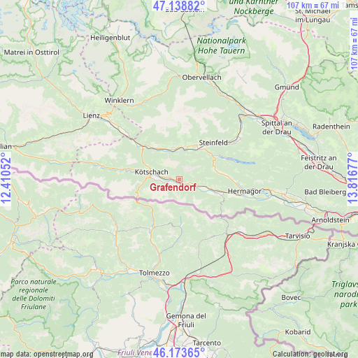 Grafendorf on map