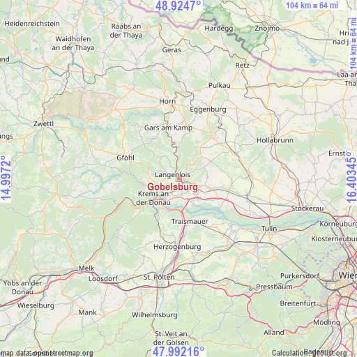 Gobelsburg on map
