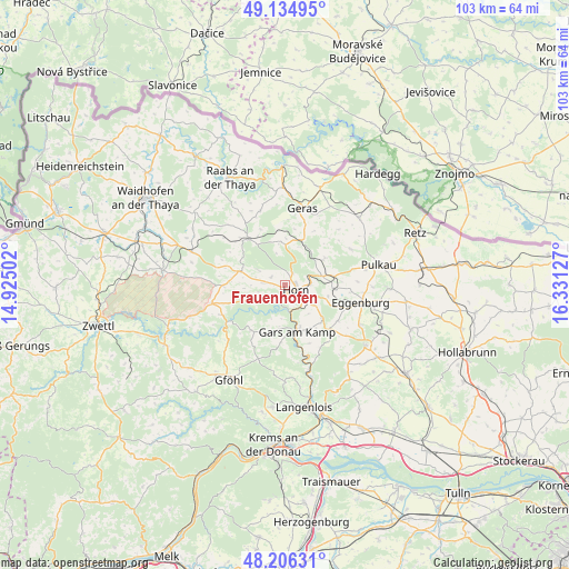 Frauenhofen on map
