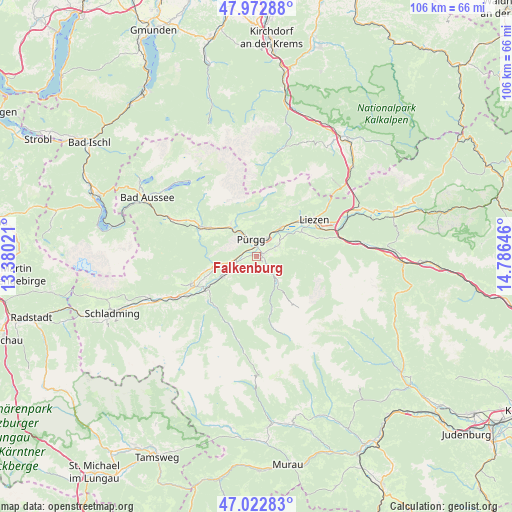 Falkenburg on map