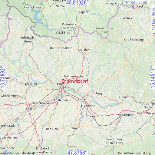 Engerwitzdorf on map