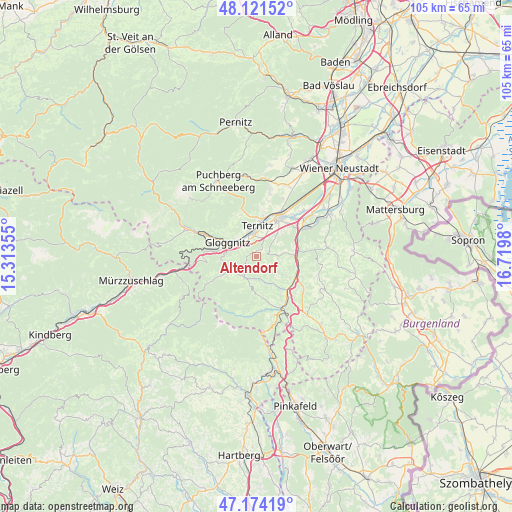 Altendorf on map