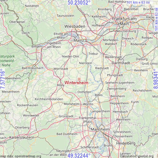 Wintersheim on map