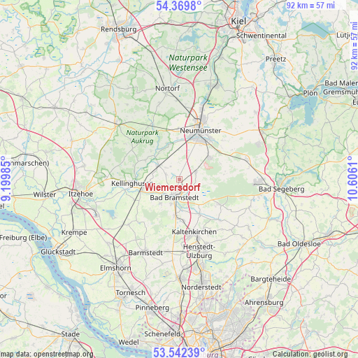 Wiemersdorf on map