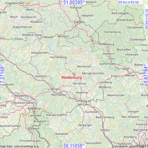 Westerburg on map
