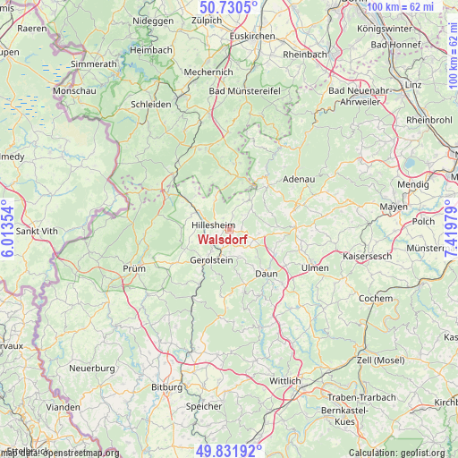 Walsdorf on map