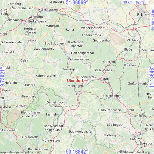 Utendorf on map