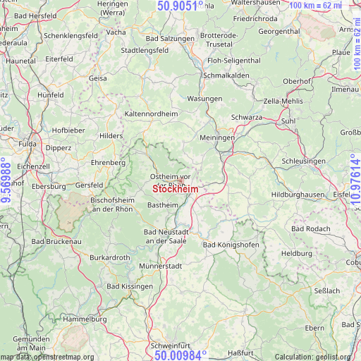 Stockheim on map