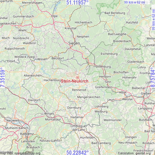 Stein-Neukirch on map
