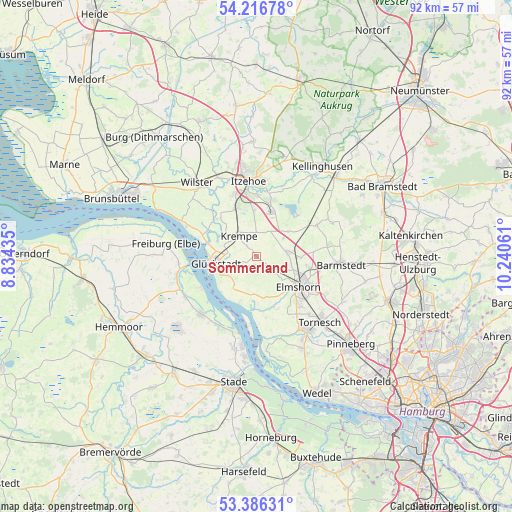 Sommerland on map