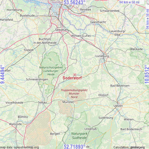 Soderstorf on map