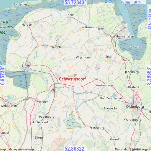 Schwerinsdorf on map