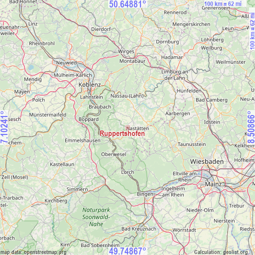 Ruppertshofen on map