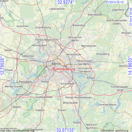 Rummelsburg on map