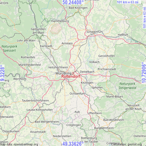 Rottendorf on map