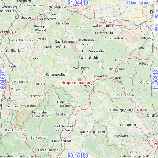 Rippershausen on map