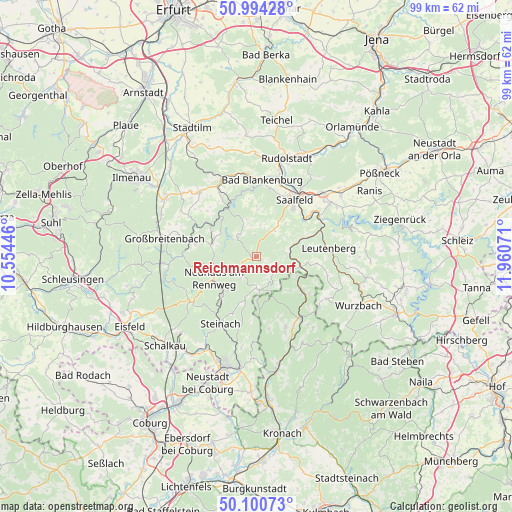 Reichmannsdorf on map