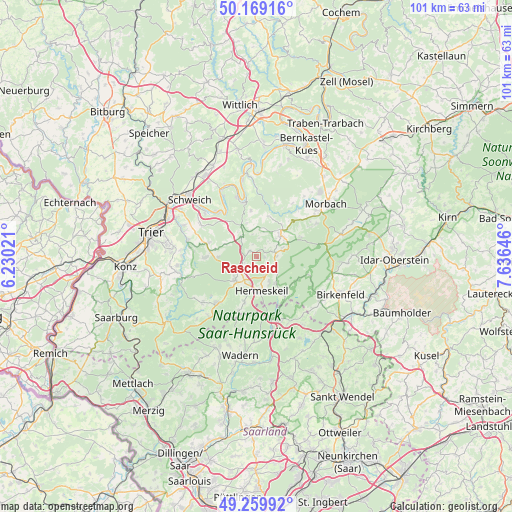 Rascheid on map