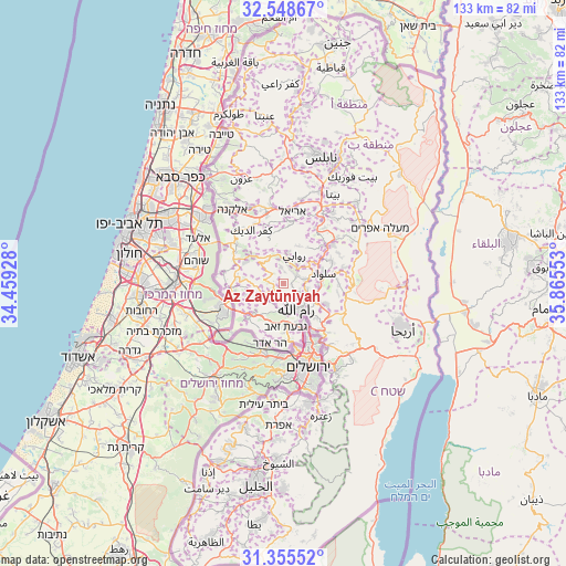 Az Zaytūnīyah on map