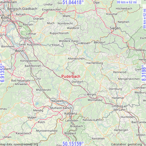 Puderbach on map