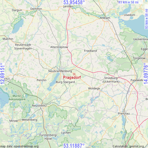 Pragsdorf on map
