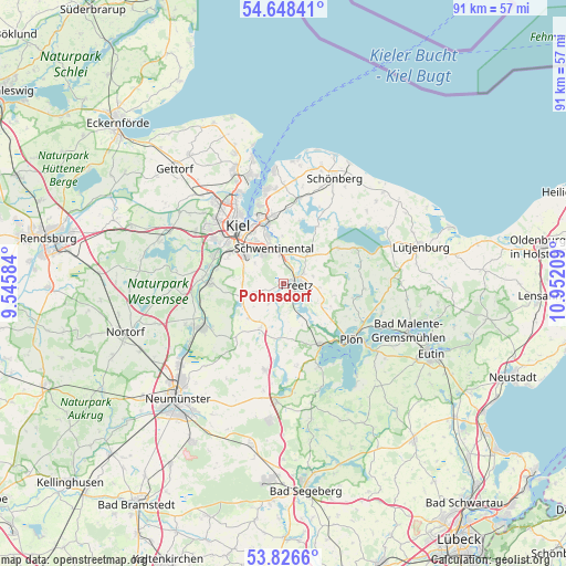 Pohnsdorf on map