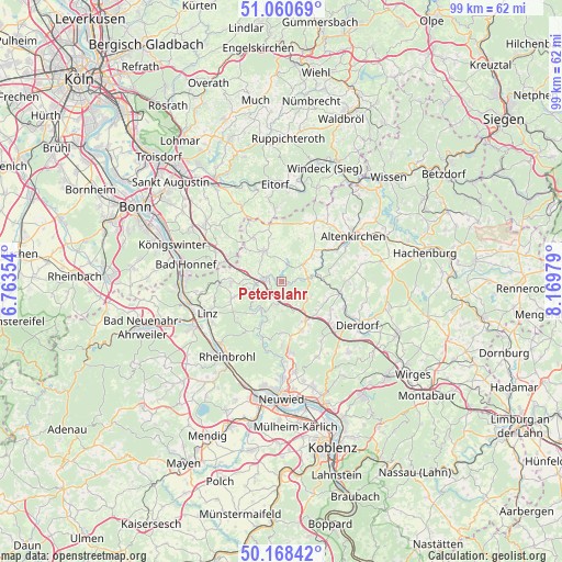 Peterslahr on map