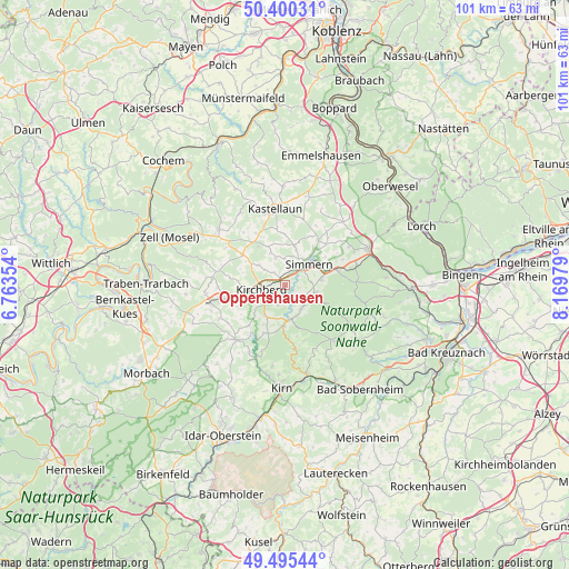 Oppertshausen on map