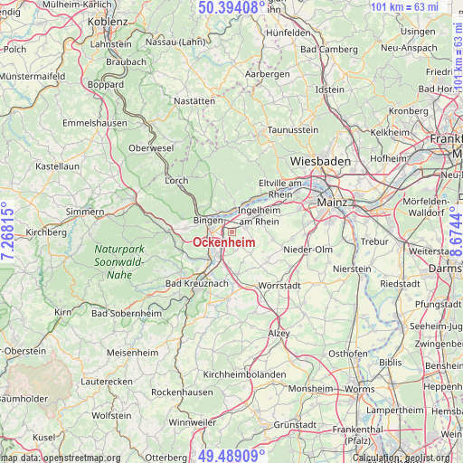 Ockenheim on map