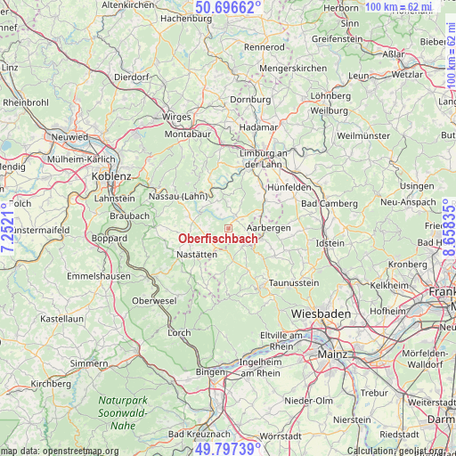 Oberfischbach on map