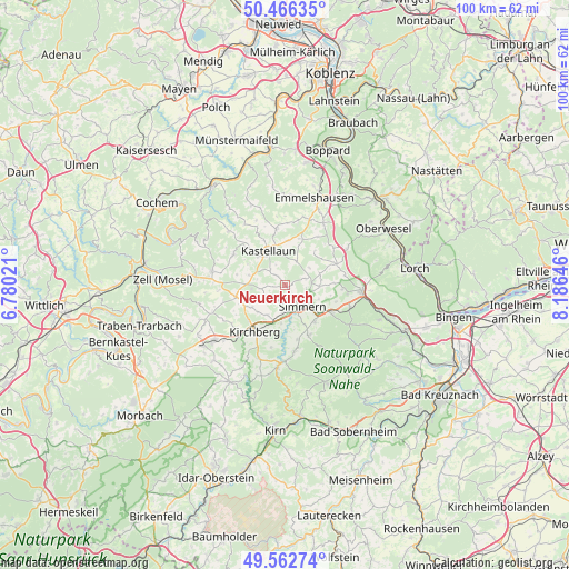 Neuerkirch on map