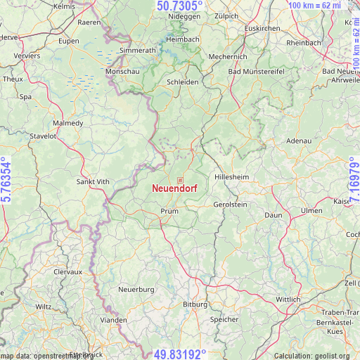 Neuendorf on map