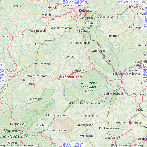 Nannhausen on map