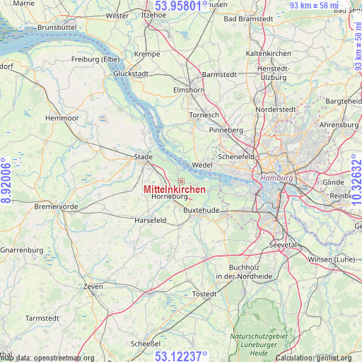 Mittelnkirchen on map