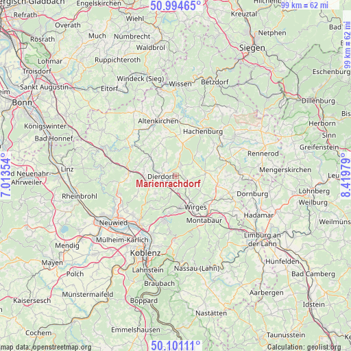 Marienrachdorf on map