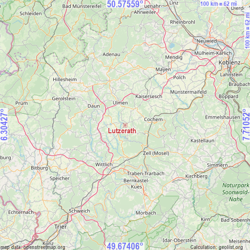 Lutzerath on map