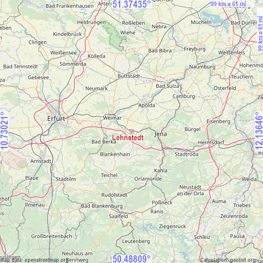 Lehnstedt on map