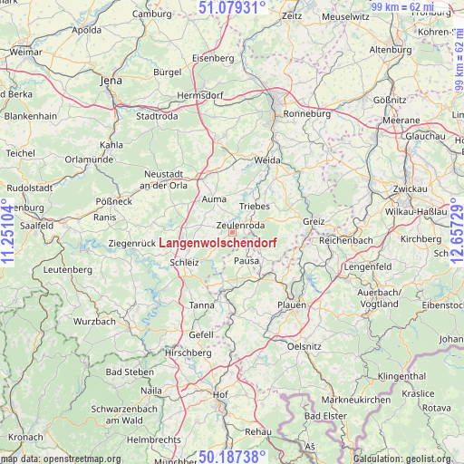 Langenwolschendorf on map