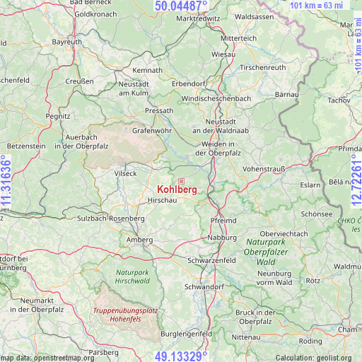 Kohlberg on map