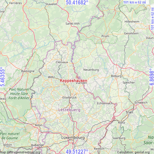 Keppeshausen on map