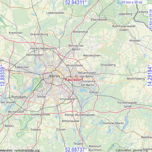 Kaulsdorf on map