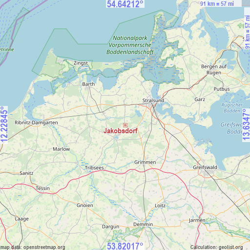 Jakobsdorf on map