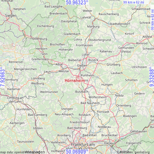Hörnsheim on map