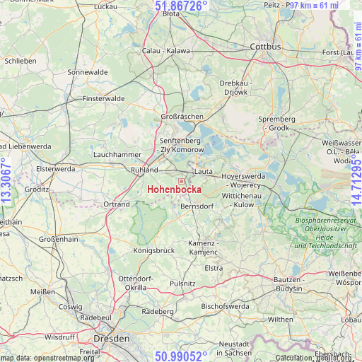 Hohenbocka on map