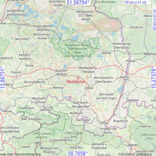 Hochkirch on map