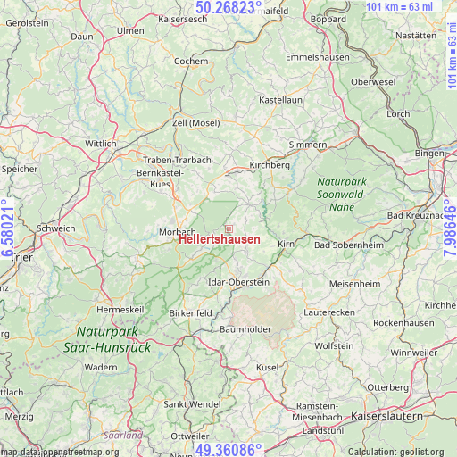 Hellertshausen on map