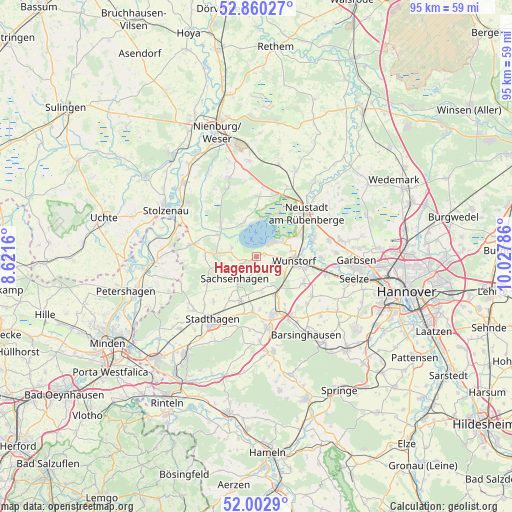 Hagenburg on map
