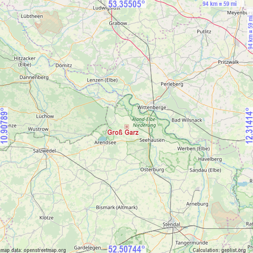 Groß Garz on map