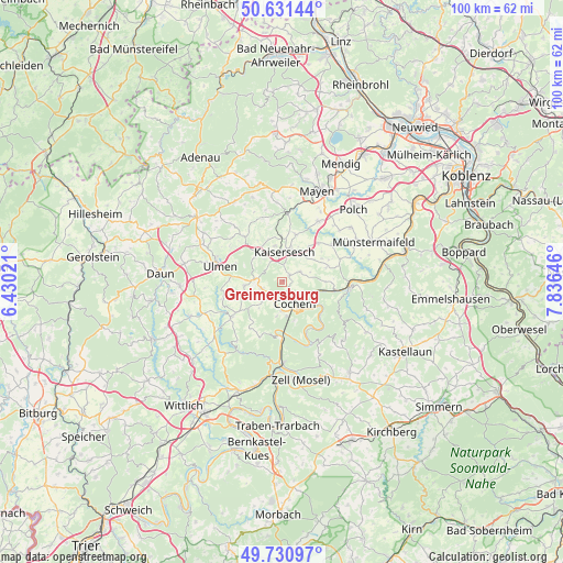 Greimersburg on map